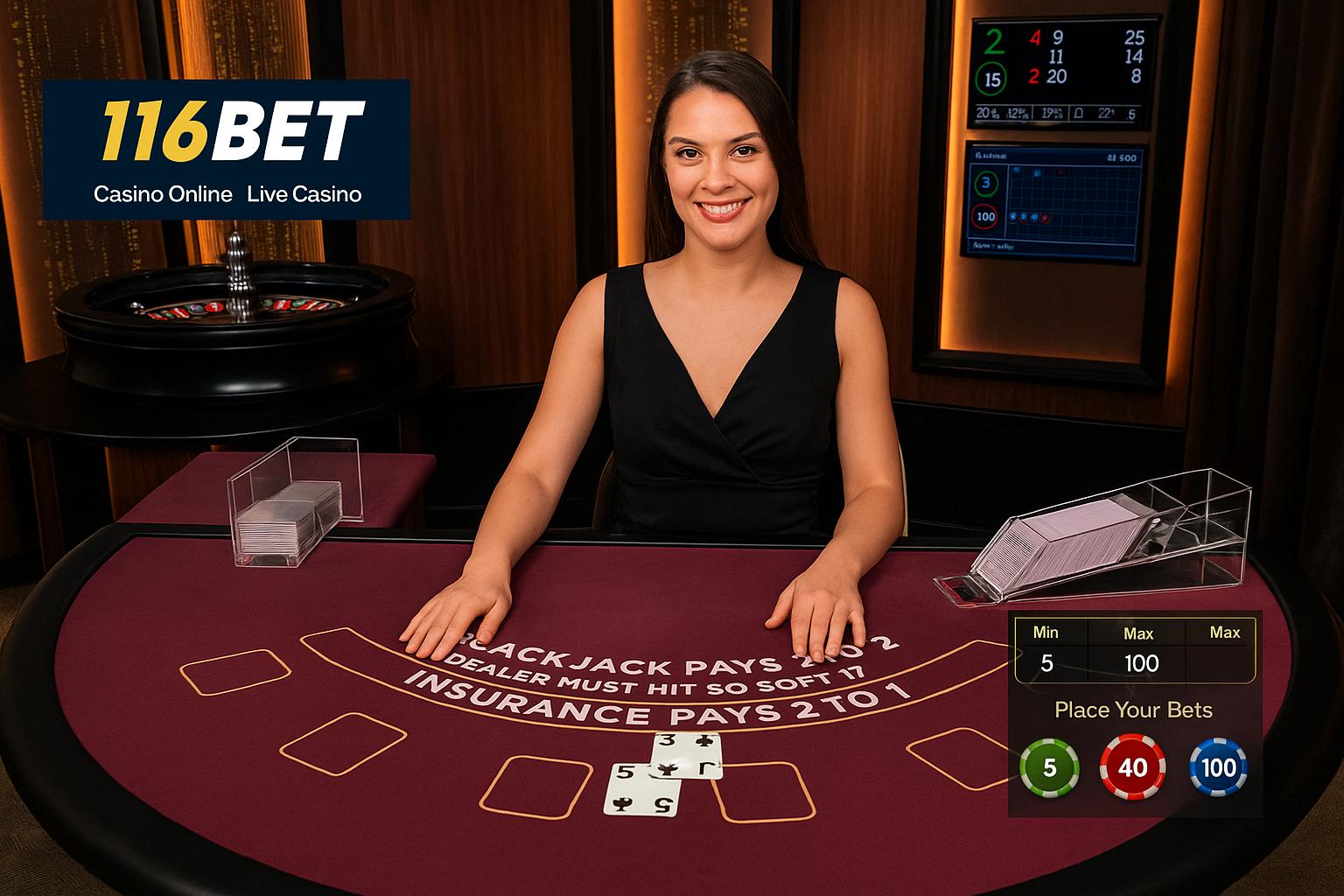 O 116BET Live Casino lança promoções regularmente